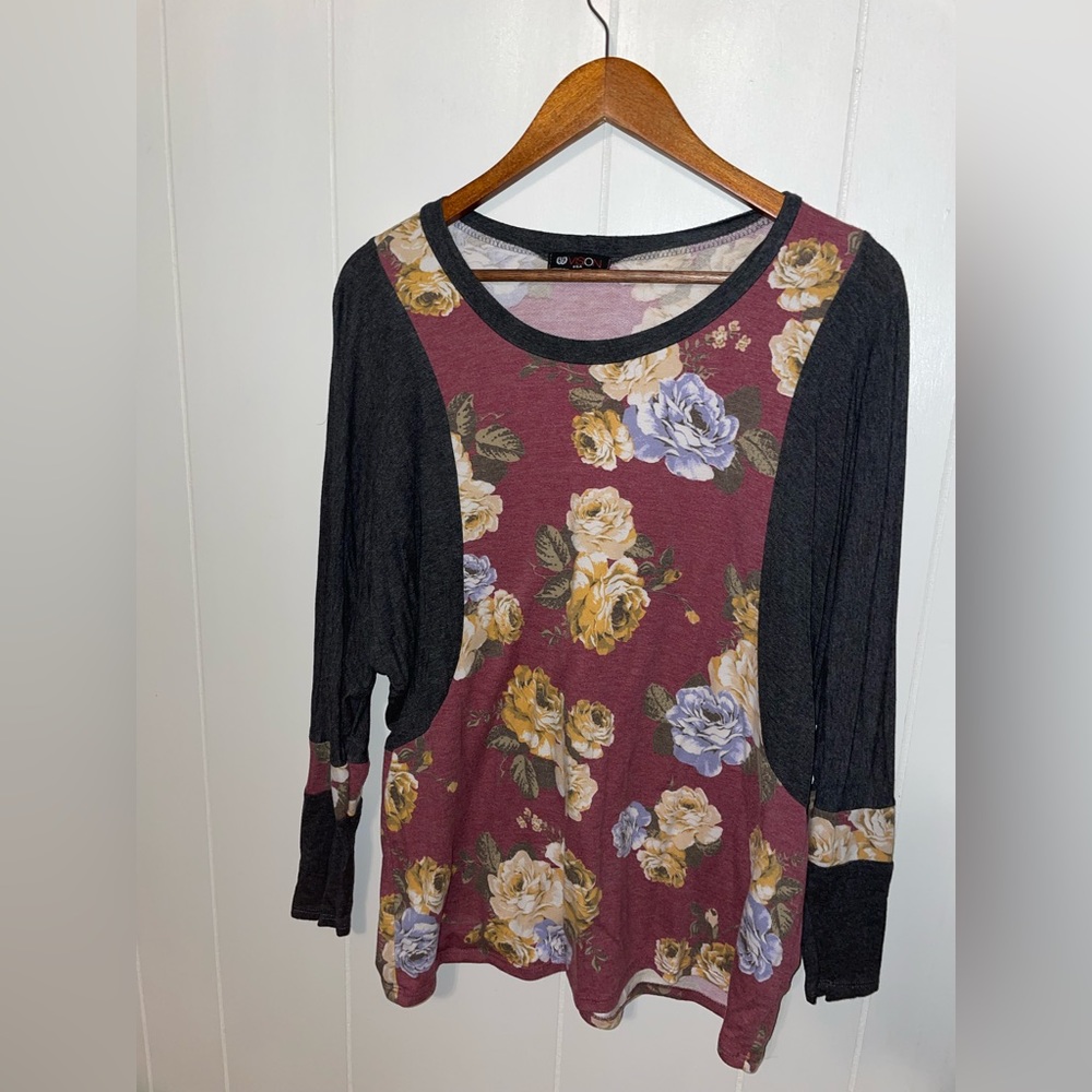Floral long sleeve Blouse